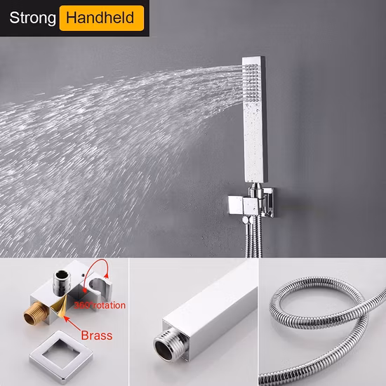Sistema de chuveiro com bica de banheira em cascata