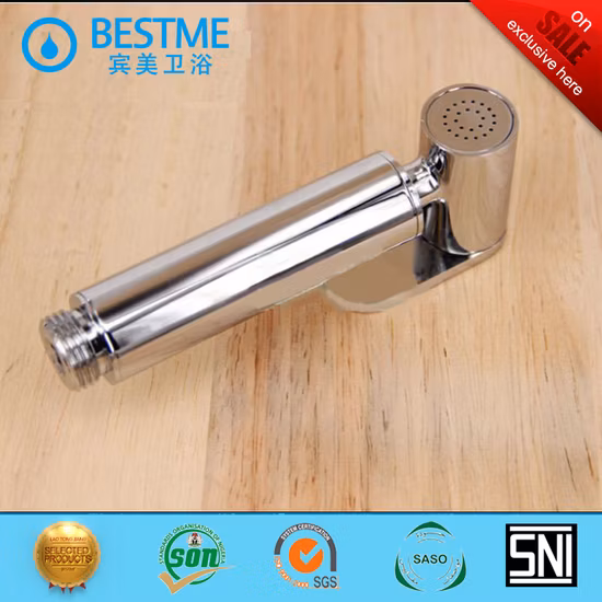 Pulverizador de bidê de latão de alta qualidade com acabamento cromado (BF
