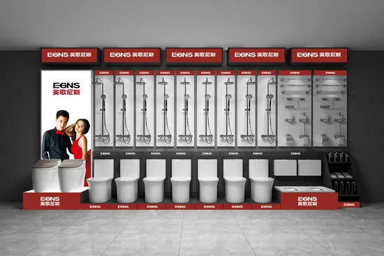 Conjunto de chuveiro Rainfull para banheiro de venda popular