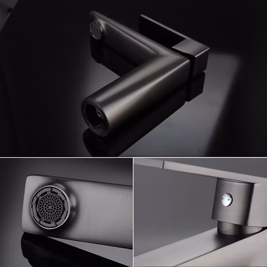 Tiema Louças Sanitárias Único Furo Cachoeira Torneira de Água Banheiro Cozinha Misturador de Latão Torneira Bacia Personalização de Amostra